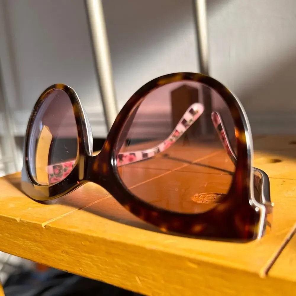 Dolce & Gabbana Sunglasses Women's Cat Eye DG4311 31667E Havana on Print Rose